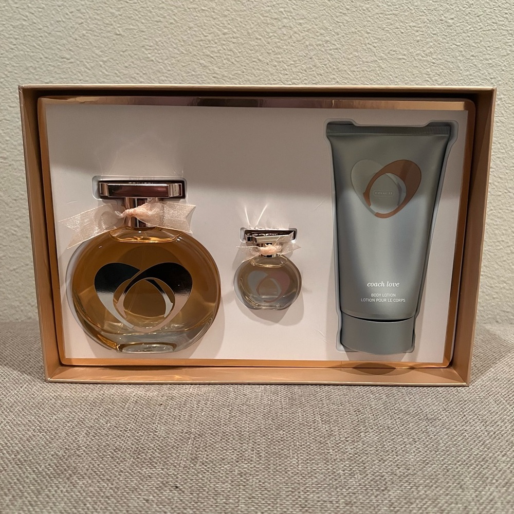 Coach Love perfume set discontinued 3.4 fl oz rare